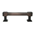 thumbnail image 4 of Utopia Alley HW248PLRB011-10 3.78 in. Center to Center Brett Square Edge Cabinet Pull, Oil Rubbed Bronze - Pack of 10, 4 of 9