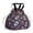 Skull and Rose, variant on Skull and Hand Gothic Pattern Drawstring Insulated Lunch Bag for Women, Stain-Resistant Large Lunch Tote with Multi-Pockets for Work Office