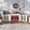 White & Brown, variant on Holliwill 104" Fireplace TV Stand with 30" Electric Heater & LED Lights & Power Outlets, Modern Farmhouse Entertainment Center with Storage Cabinet for Living Room, Large Fireplace with Mantel, Black