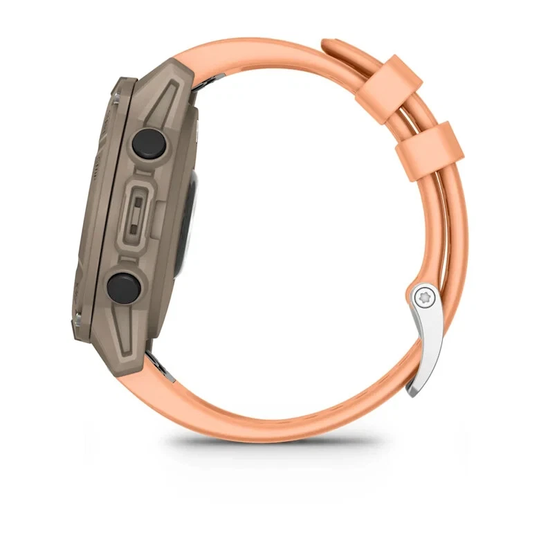 Garmin Descent G2 Watch-Style Dive Computer Smartwatch Paloma with Shell Pink Band with Power Bank Bundle