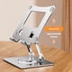 thumbnail image 5 of Adjustable Laptop Stand with 360 Degree Rotatable Base Foldable Laptop Holder for Desk Ergonomic Computer Notebook grey, 5 of 5