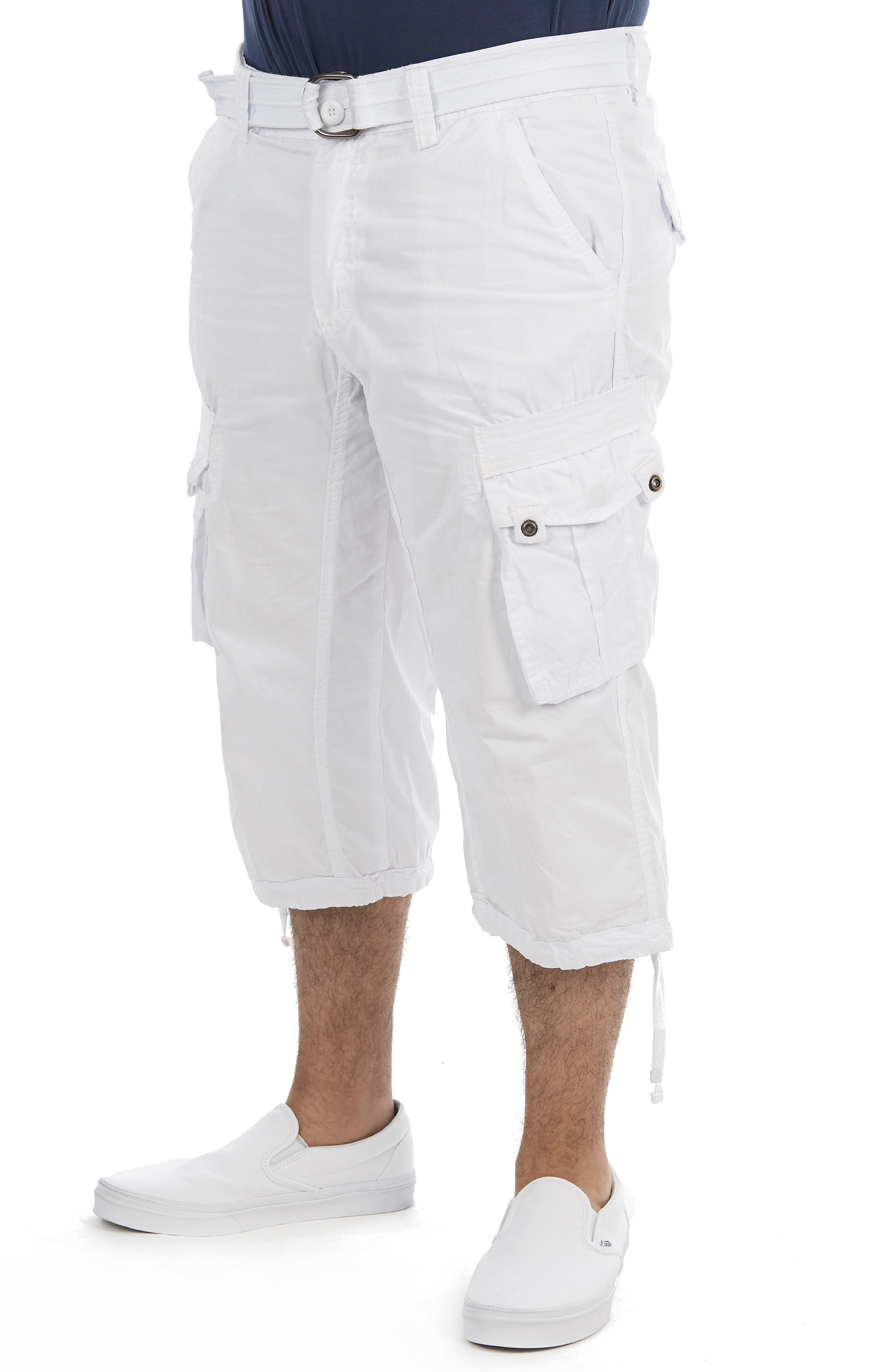 X RAY Men s Belted Cargo Long Shorts 18