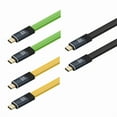 thumbnail image 4 of USB 3.2 Type C Soft Flexible Cable with 20Gbps Transfer OTG 8K60hz Video Support Highly Durability for External Disks, 4 of 8