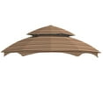 thumbnail image 2 of Garden Winds Replacement Canopy Top Cover for the Heritage Hexagon Gazebo -Standard 350 - Stripe Canyon, 2 of 8