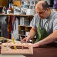 thumbnail image 2 of Luxshiny 1-Pack Rectangular Craft Tool Rack Organizer for Workshop Storage and Skilled User Tool Management, 2 of 8