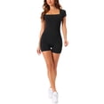 thumbnail image 2 of INSPIRAR CHIC Mono de Mujer Sin Mangas Mono con Cintura Ajustable Pantalones Largos Elásticos Mono con Bolsillos M Negro, 2 of 6