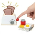 thumbnail image 3 of Children‘s Simulation Kitchen Appliances Kitchen Toys Sets Coffee Bread Machine Educational Toys Wooden Kitchen Toys For Girls, 3 of 7
