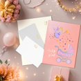 thumbnail image 4 of Tarjeta de felicitación CNLITIHEKA pop-up para bebé niña, 4 of 6