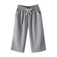 thumbnail image 3 of SIYUDAN Women'S Pants Casual Pants Women Grey Adult Pants Comfy Fit Pants For Women Womens Wide Leg Pants Women Summer Pants, 3 of 3