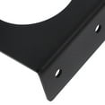 thumbnail image 3 of ELAYARD 2pcs Weather Resistant Pergola Bracket Kit Black T Shape Support Frame Patios, 3 of 7