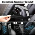 thumbnail image 6 of Yuyamidu Blue Dragonfly Auto Center Console Arm Rest Cover Flannel Car Armrest Seat Box Protector Accessories Fluffy Car Center Console Cushion Pad for Auto SUV Sedan Truck, 6 of 7