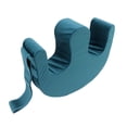 thumbnail image 3 of Dispositivo de giro para pacientes postrados en cama, almohadilla multifuncional en forma de U con franela vendada, cómoda almohada de giro para pacientes mayores, color azul oscuro, 3 of 15
