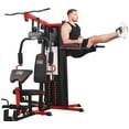Fitvids LX900 Home Gym System Workout Station with 330 Lbs of