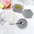 thumbnail image 4 of Bangcool Coaster Resin Mold Silicone DIY Geometric Epoxy Coaster Mold Cup Holder Mold, 4 of 8