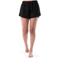 thumbnail image 3 of Fruit of the Loom Women's Sleep Short Sleeve PlushTerry Cloth Top and Pajama Short Set, Sizes S-4XL, 3 of 7