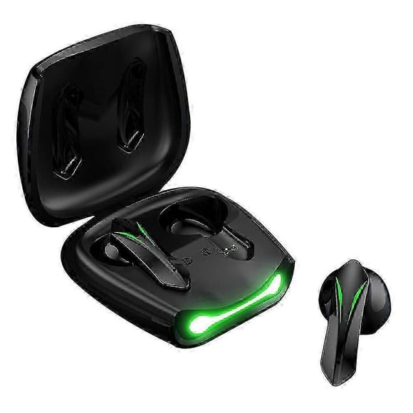 Wireless Gaming Earbuds,bluetooth 5.2 Earbud In-ear Gaming Headphones Auto Pairing Touch Enabled Cool Light Earphones With Microphone For Pc Mobile Ga