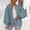 Light Blue, variant on iHPH7 Oversized Sweatshirt for Women Casual Outerwear Zip Up Sweatshirt Women Bomber Jacket Women Fall Sweatshirts for Women Baggy Jacket Lightweight Jacket Women Black L