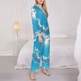 thumbnail image 3 of Naloa Heart Shaped Cloud Pajamas for Women Set, Womens Pajama Sets, Lounge Sets for Women, 2pjs for Women-XX-Large, 3 of 7