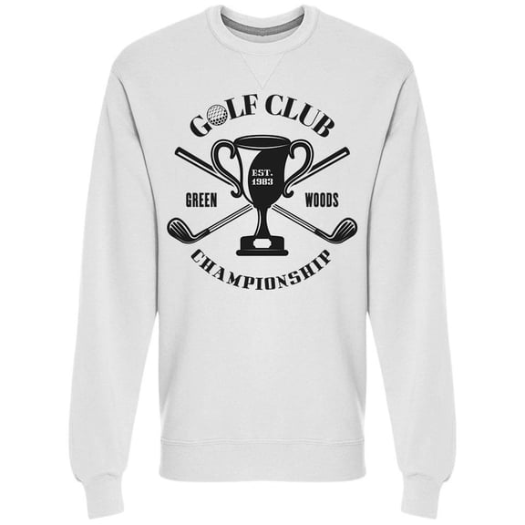 Golf Club, Championship. Sweatshirt Men -Image by Shutterstock, Male XX-Large