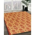 thumbnail image 2 of Ahgly Company Indoor Rectangle Abstract Orange Red Abstract Area Rugs, 8' x 10', 2 of 6
