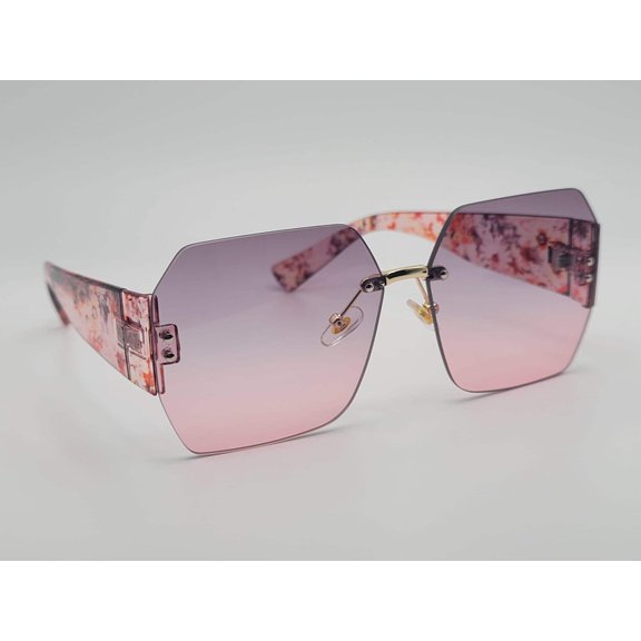 Fashion Colorful Rectangle Unisex Luxury Sunglasses Vintage Punk