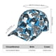 thumbnail image 2 of Fotbe Sea Animal Gorro Clásico de Béisbol, Gorra Ajustable con Broche Snapback, Gorro de Exterior de Algodón Suave, 2 of 6