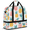 Multicolour 3, variant on Tropical Pineapple Travel Duffel Bag with Shoe Compartment Hawaiian Pineapple Large Foldable Waterproof Weekend Overnight Bag for Beach Swim Pool Bags Sports Gym