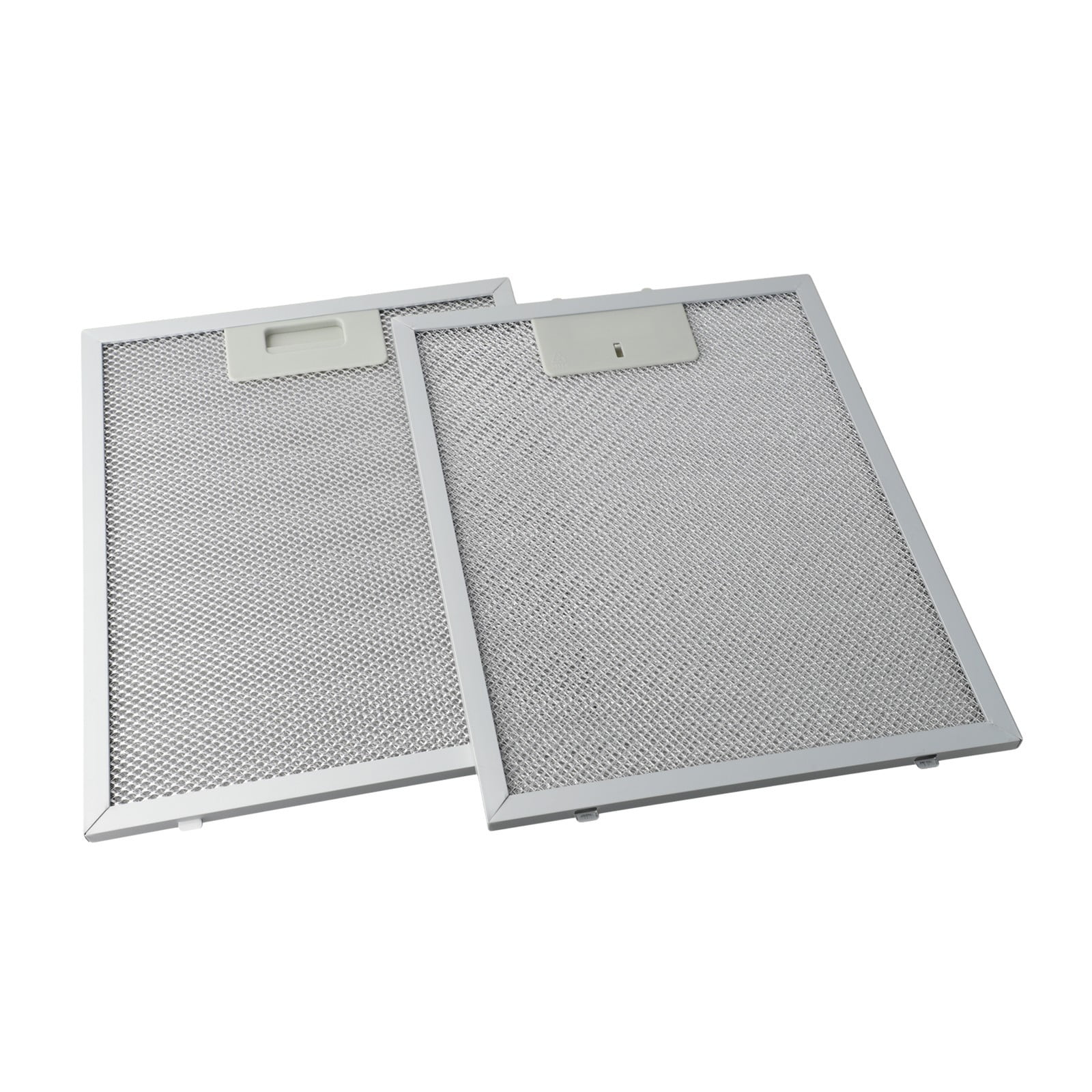 2pcs Silver Cooker Hood Metal Mesh Extractor Vent Filter 298 x 239 x 9mm