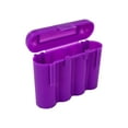 thumbnail image 3 of Twenty (20) EBC Battery AA AAA Purple Plastic Battery Storage Case Holder Box USA Ship, 3 of 9