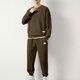 thumbnail image 1 of Yaoyar Men's Tracksuit Solid Color 2 Piece Long Sleeve Pullover Jogging Tracksuit Athletic running Casual Sportswear, 1 of 3