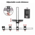 thumbnail image 4 of Taladro para madera Taladro ajustable Localizador de perforación Taladro para carpintería Perforació Tomshoo Negro, 4 of 6