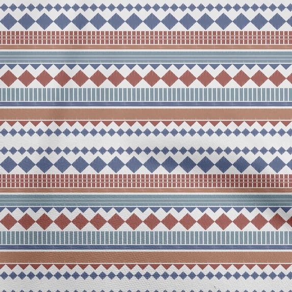 oneOone Viscose Jersey White Fabric Geometrical Sewing Craft Projects Fabric Prints By Yard 60 Inch Wide