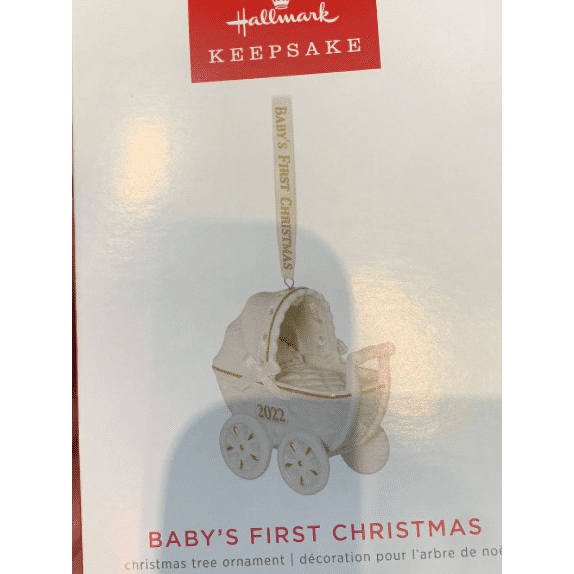 Hallmark Ornament 2022 Baby's First Christmas Pram