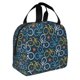 thumbnail image 2 of Fotbe Bicycle Colorful Bolsa Térmica con Estampado y Forro de Aluminio Grueso Bolsa de Almuerzo con Bolsillo Frontal para Hombres y Mujeres, Ideal para Trabajo, Escuela, 2 of 8