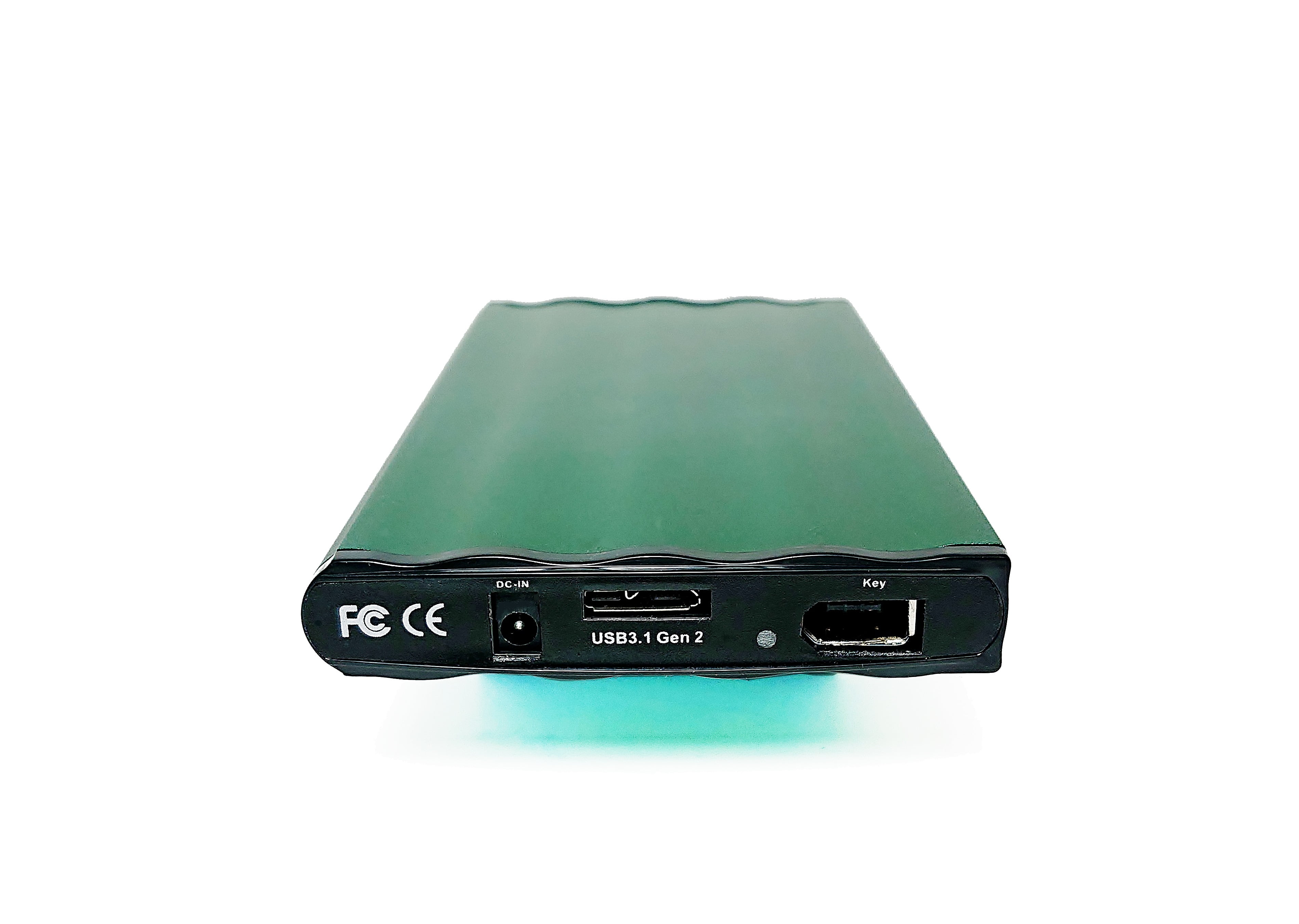 CipherShield AES Encrypted External Portable Slim SSD Drive