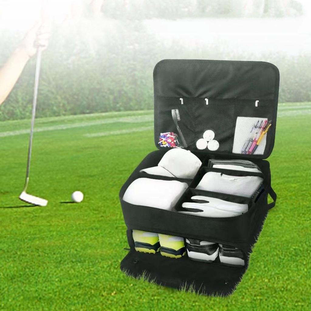 Golf Club Storage Bag with Reinforced Polyester Construction for Outdoor Use
