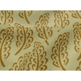 thumbnail image 4 of oneOone Viscose Jersey Dark Mustard Fabric Leaves Block Quilting Supplies Print Sewing Fabric By The Yard 60 Inch Wide, 4 of 5