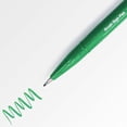 thumbnail image 4 of Pentel SES15C Brush Sign Pen Fibre Tip Marker Fineliner Pens - Gift Box of 6 - Cool Tones, 4 of 5