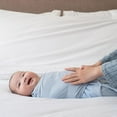 thumbnail image 2 of HALO SleepSack SuperSoft 3-Way Baby Swaddle Wearable Blanket, Small, BlueFog, 2 of 7