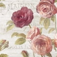 thumbnail image 2 of Nai, Danhui 26x26 White Modern Wood Framed Museum Art Print Titled - French Roses V, 2 of 4