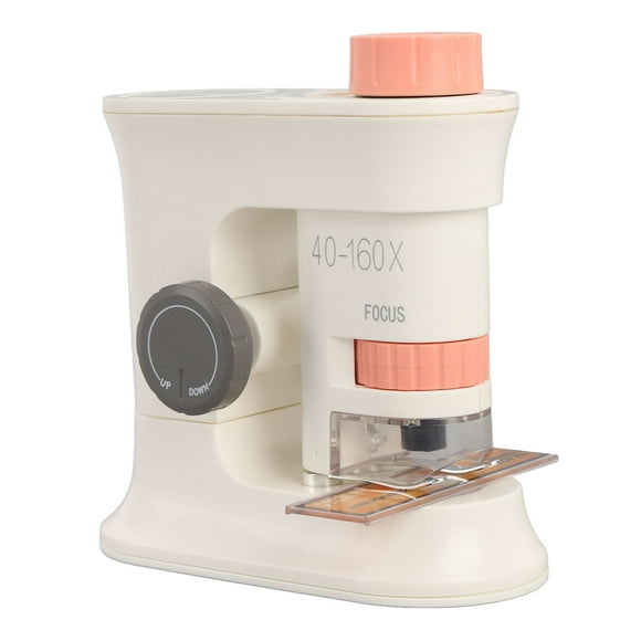 Microscope for Kids, 40-160X Magnetic Induction Portable Handheld Microscope with Light, Kids Microscope Microscope, Mini Microscope for Kids Student Adults