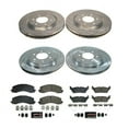 thumbnail image 2 of PowerStop Front and Rear Z23 Evolution Sport Carbon-Fiber Ceramic Brake Pad and Drilled & Slotted Rotor Kit Fits: FORD Select Models K8804, 2 of 7