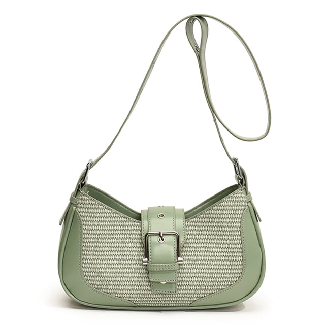 Bolso Hobo Hombro Nicho Cuero PU Y2K para Mujeres Compras Viajes