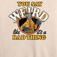 thumbnail image 3 of Muppets - Weird Like It's A Bad Thing - Women's Lightweight French Terry Long Sleeve Shirt, 3 of 5