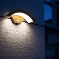 thumbnail image 3 of HESIGND Outdoor Wall Lamp Cast Aluminum Anthracite 18W LED Motion Detector IP65, 3 of 5