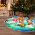 thumbnail image 2 of Lsque Scooby-Doo Print Christmas Tree Skirt with Ties and Velcro,Xmas Holiday Decorations, Adjustable Tree Skirt-30", 2 of 6