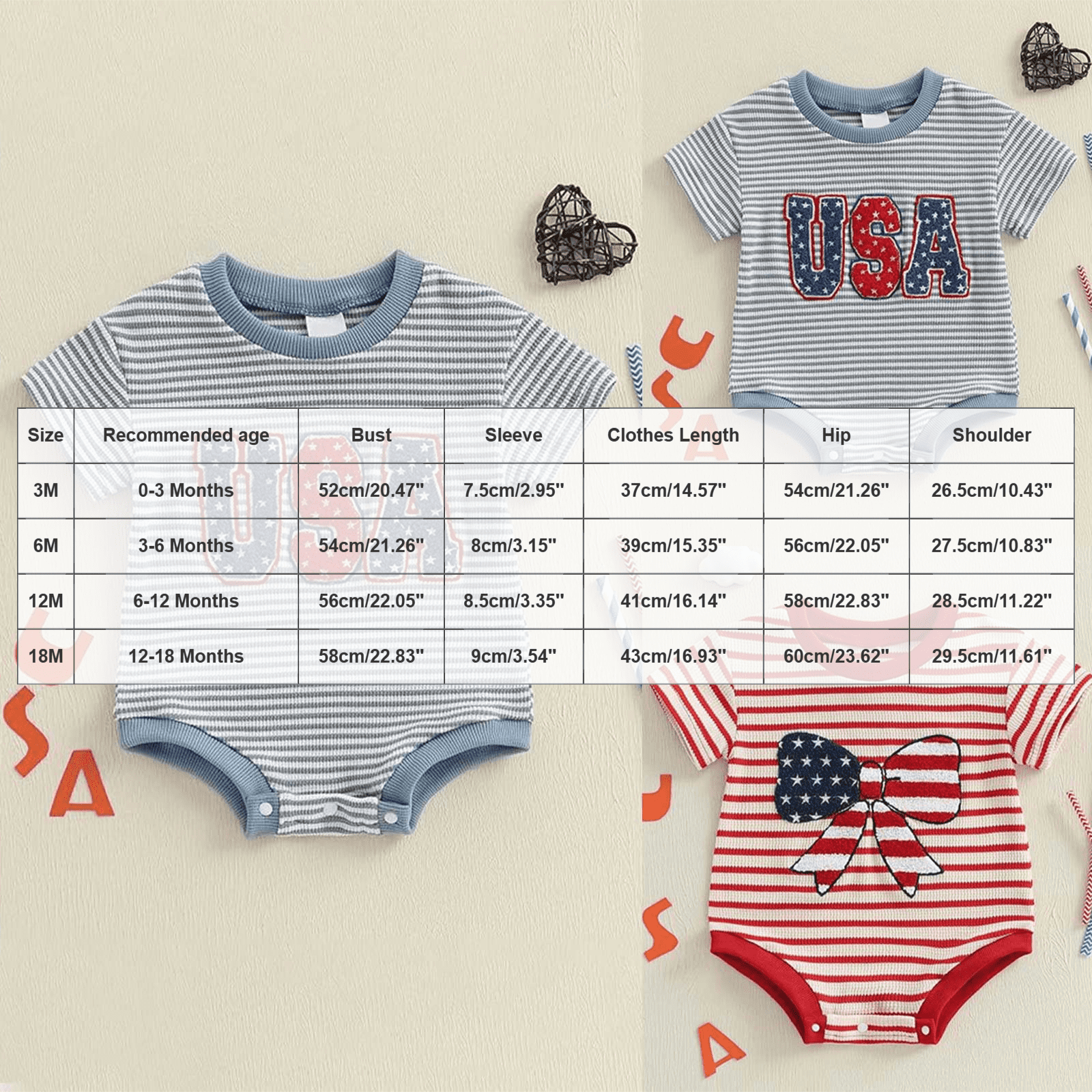 Povozer Infant Baby Boy Clothing Waffle Knit Short Sleeve Rompers Tractor Embroidery Jumpsuit Newborn Outfit Summer Clothes,Size 6-12 Months ,Blue