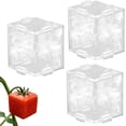 thumbnail image 1 of Fruit Mold Set – Plant Shaping Tool, Triangle Cube Design Garden Form, Reusable PP for Tomatoes & Strawberries, Creative Fruit Shaping(RL 3 PCS), 1 of 6