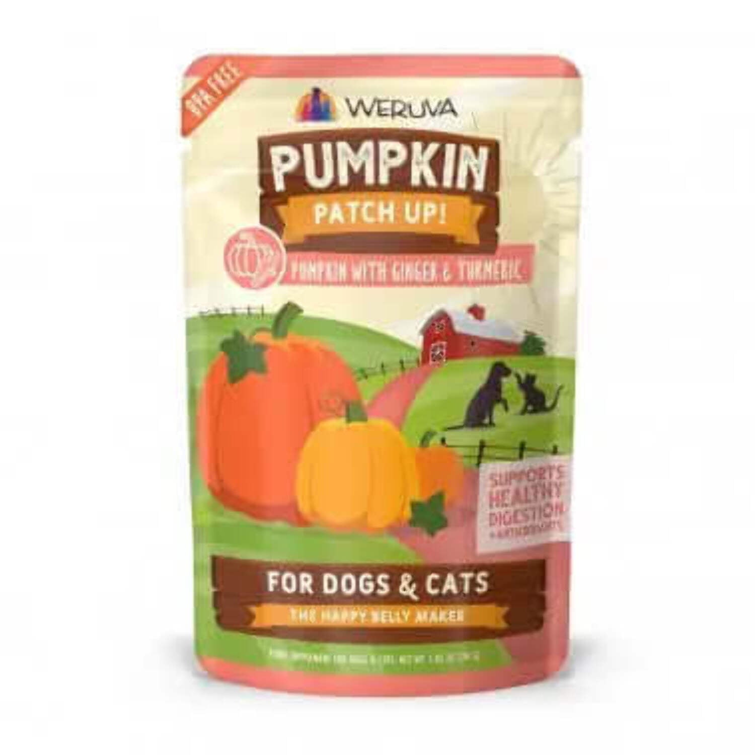 Weruva Pumpkin Patch Up!, Pumpkin with Ginger Turmeric for Dogs Cats