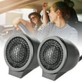 thumbnail image 4 of Dome Tweeter Car Loudspeaker 2pcs 1in Audio Speaker Dome Tweeter Stereo Music High Sensitivity For Car Audio System, 4 of 8